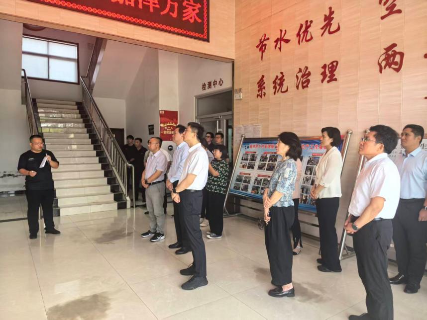 水利部农村水利水电司来济宁市调研农村供水保障工作