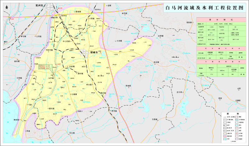 邢台白马河地图图片